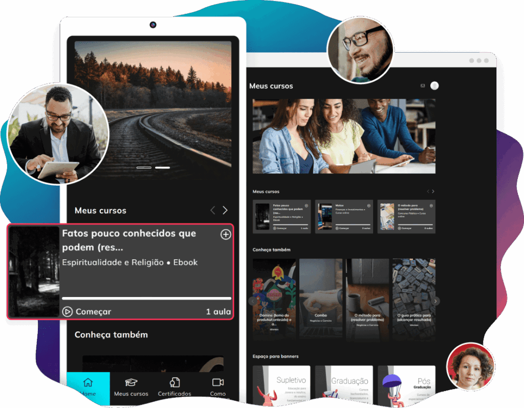 Área de membros Netflix da Herospark