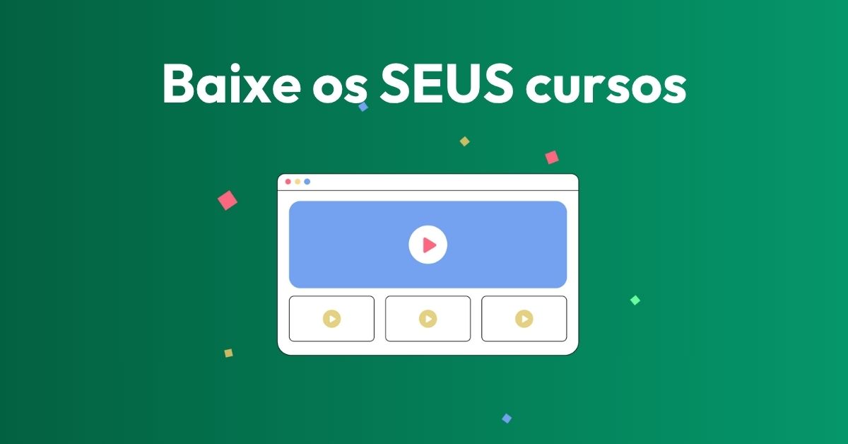Ferramenta de baixar seus cursos  de plataformas que te fazem de refem como kiwify, green, lastlink e kirvano